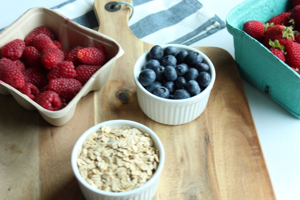 triple berry oats